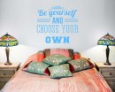 Be Yourself Quotes Wall  Art Stickers
